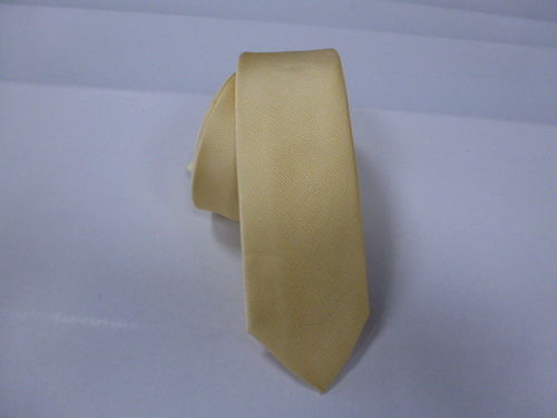 Corbata microfibra falso liso 6 cm.